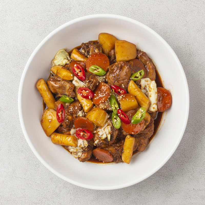 [무료배송]참하누리 간장찜닭 500g 2팩